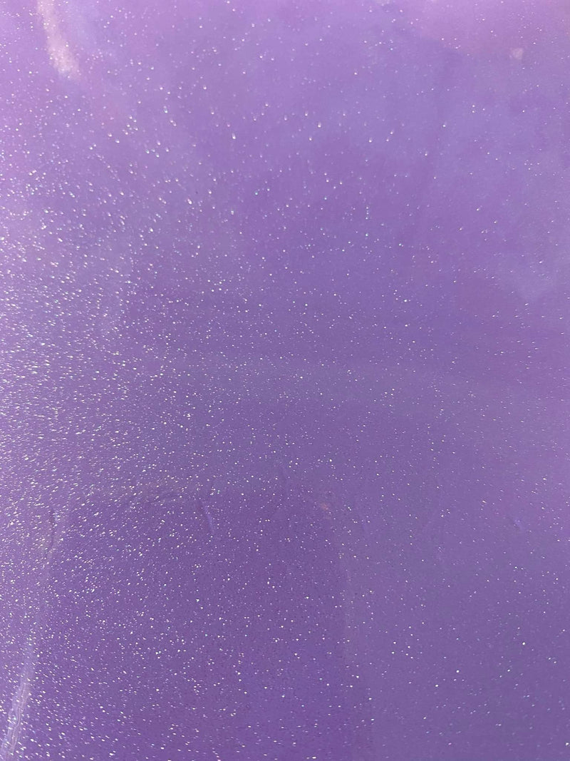 Pastel Glitter Permanent Adhesive - Purple