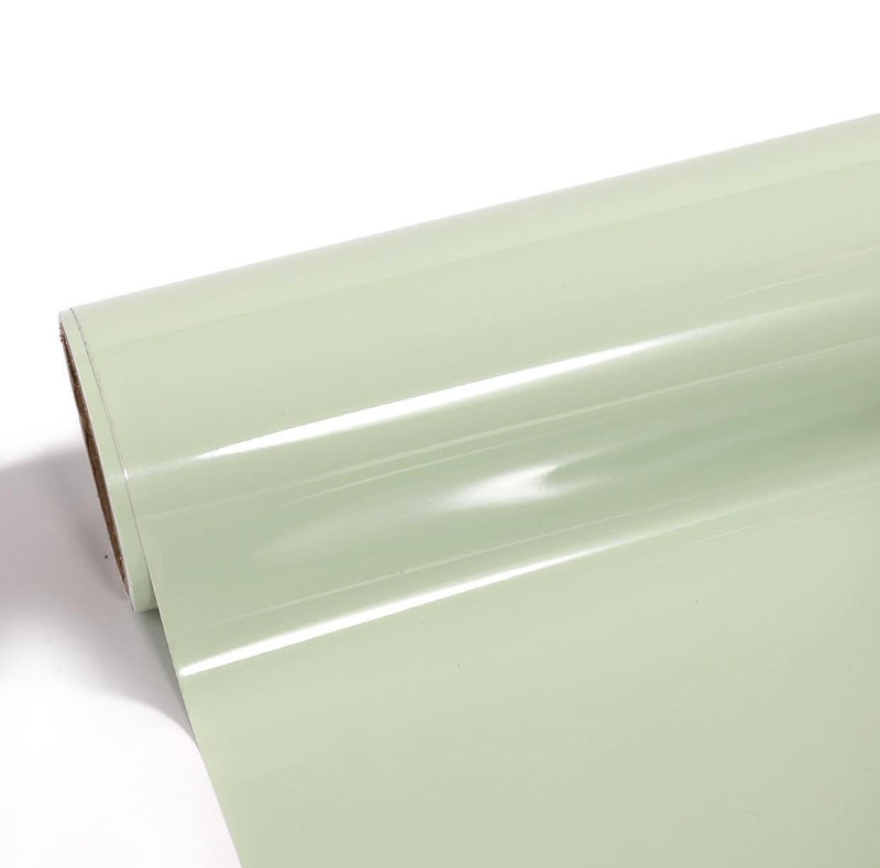 Pastel Adhesive Gloss Vinyl Olive Green