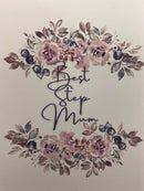 Floral Step Mum Printed Sublimation Paper mug Print