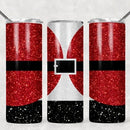 Printed Sublimation Paper for 20oz Tumbler Santa Outfit Glitter