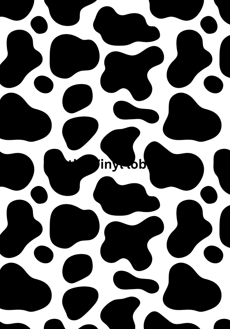 Cow Print Sublimation Print For Credit Card Key Chain Holder