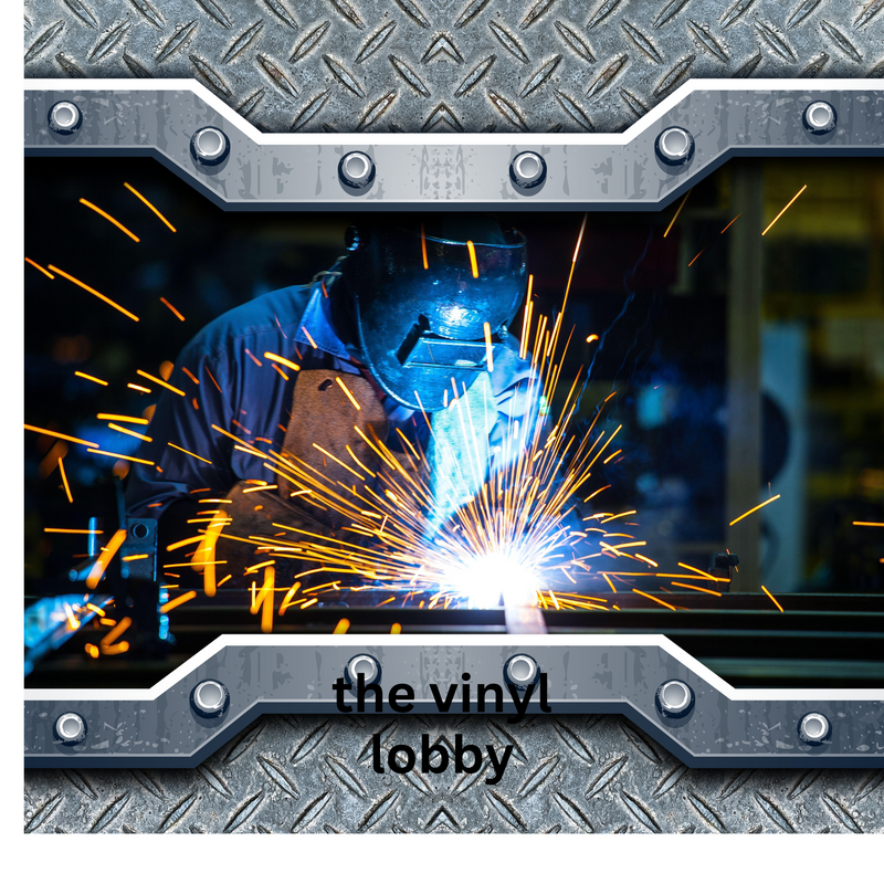 20oz Skinny Tumbler Printed Paper - Welder