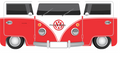 Red Kombi Printed Sublimation Paper for 11oz mug