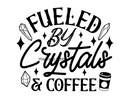 Crystals and Coffee Printed Sublimation Paper for 11oz mug