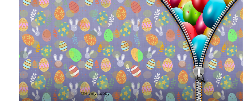 Blue Egg Zipper Printed Sublimation Paper for 11oz mug