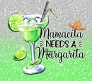 Needs a Margarita 20oz Skinny Tumbler Printed Paper