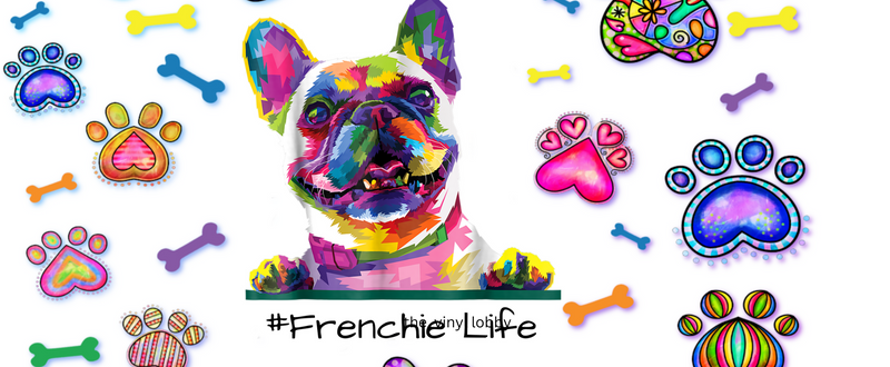 Frenchie Life Sublimation Paper for 11oz mug