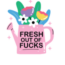 Fresh out of Fu*ks Sublimation Paper for 11oz mug