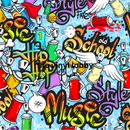 Hip Hop 20oz Skinny Tumbler Printed Paper