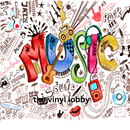 Music 20oz Skinny Tumbler Printed Paper