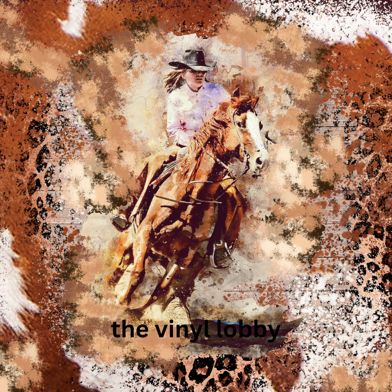 Rodeo Girl 20oz Skinny Tumbler Printed Paper