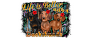 Life is better with a Dachshund Sublimation Paper for 11oz mug