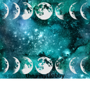 Blue Moon Phase 20oz Skinny Tumbler Printed Paper