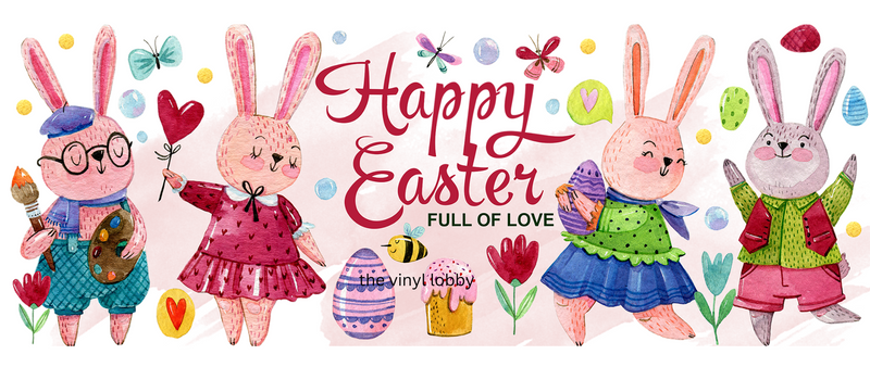 Full of Love Easter Printed Sublimation Paper for 11oz mug -