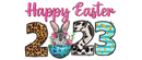 Happy Easter 2023 Printed Sublimation Paper for 11oz mug -