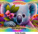 Cute Koala 20oz Skinny Tumbler Printed Paper