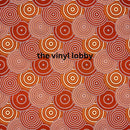 Red Swirls 20oz Tumbler Printed Paper