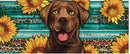 Leopard Chocolate Labrador Printed Sublimation Paper for 11oz mug