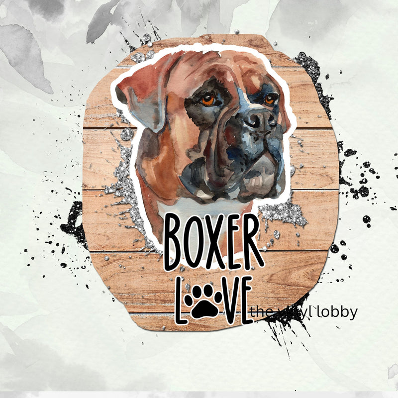 Love Boxer 20oz Skinny Tumbler Printed Paper