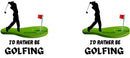Golfing Sublimation Paper for 11oz mug