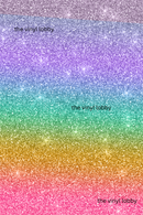 Glitter Rainbow Sublimation Paper A4