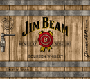 Skinny Tumbler Printed Paper - Jim Beam